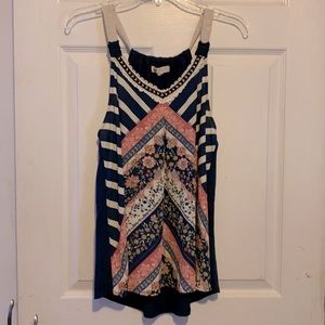 Boho tank top